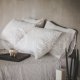 Linen pillowcase WHITE